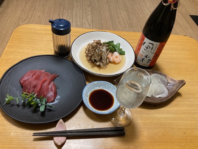 日本酒のソムリエをしていました